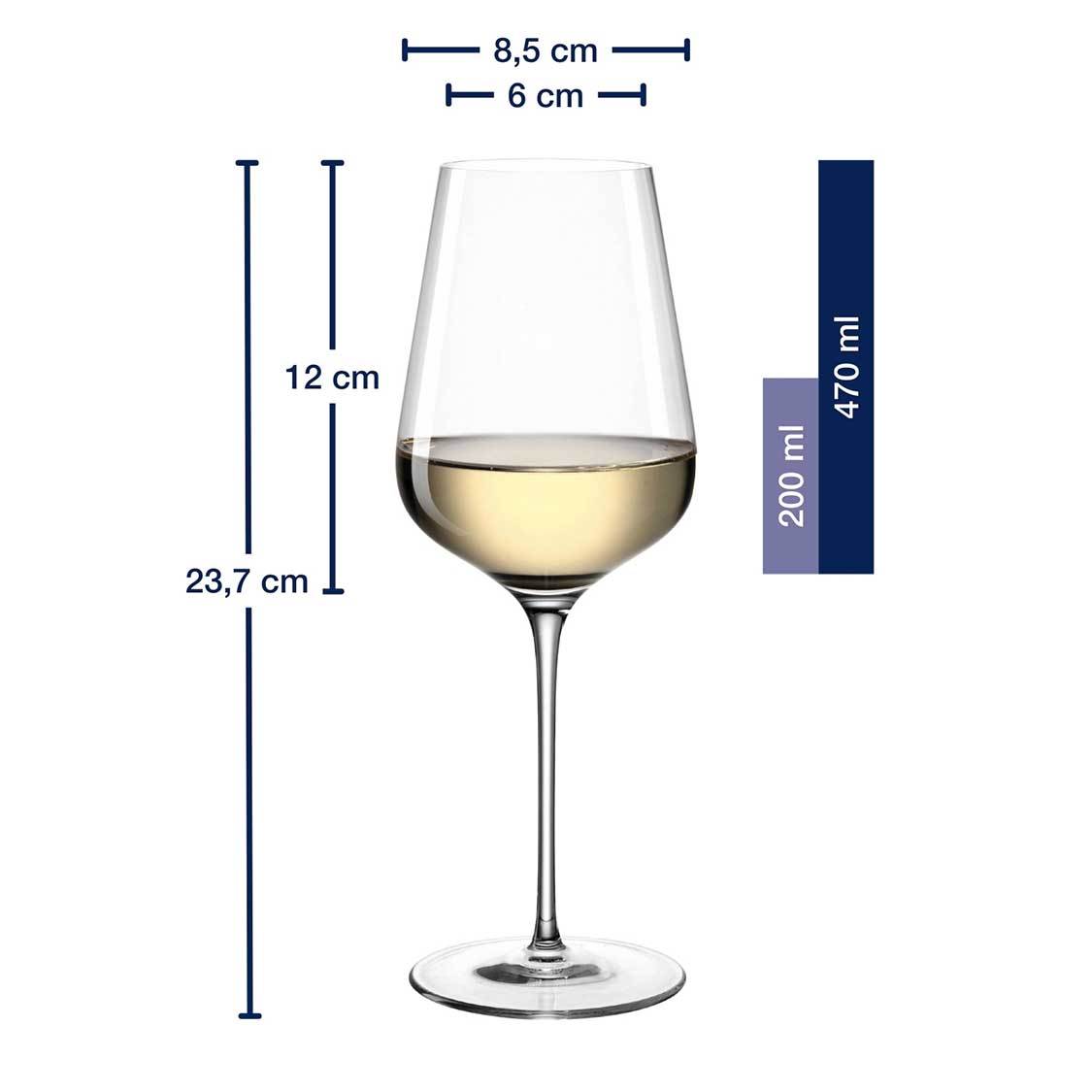 leonardo-brunelli-riesling-verre-vin-blanc-470-ml-lot-de-6 image 3