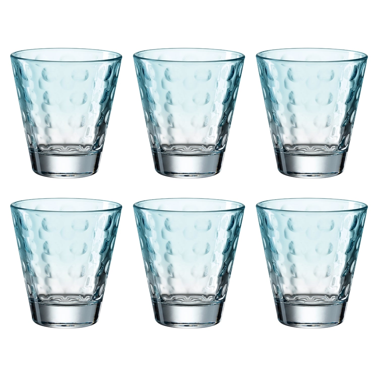 leonardo-optic-verre-eau-215-ml-menthe-lot-de-6 image 1