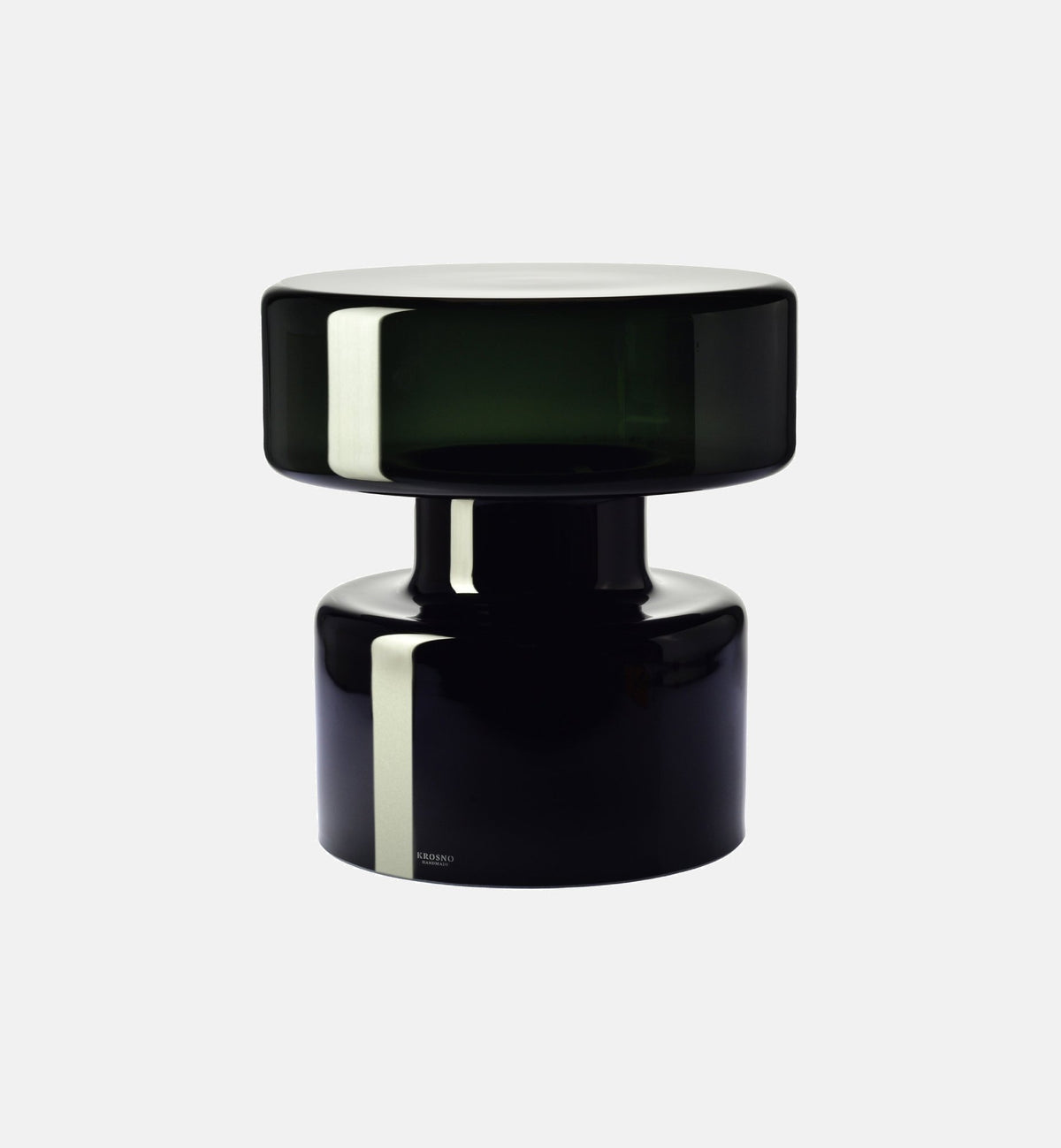 krosno-02-table-basse-verre-graphite-fait-main image 1