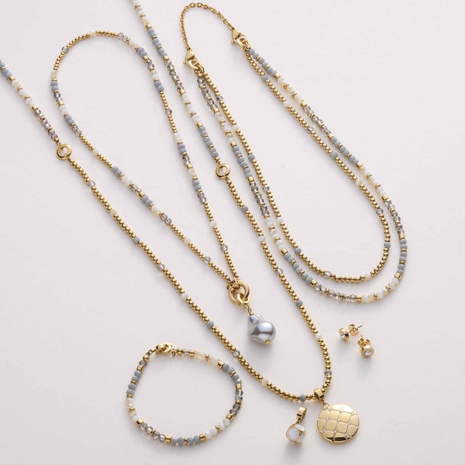 leonardo-clip-mix-bernie-bracelet-dor-perles image 7
