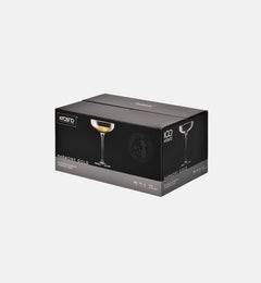 krosno-harmony-coupes-champagne-280-ml-liser-or image 5