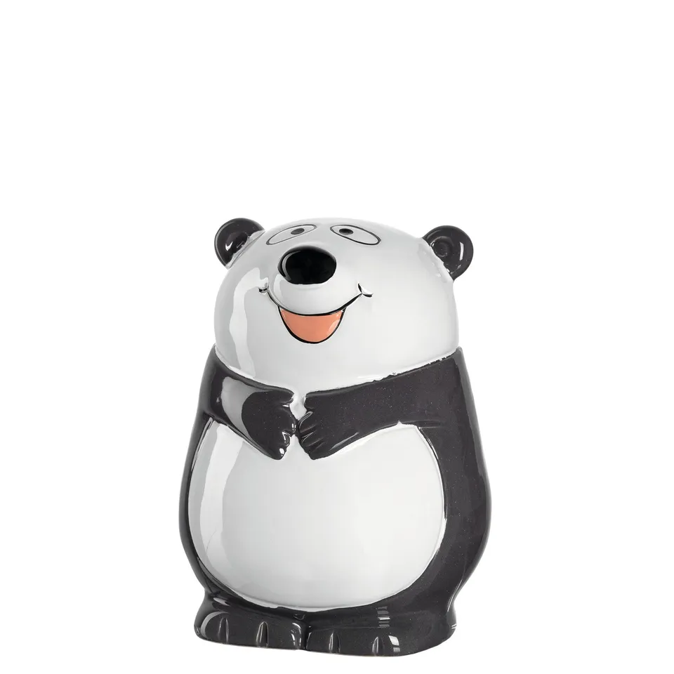 leonardo-bambini-tirelire-panda-12-cm-verre-multicolore image 1