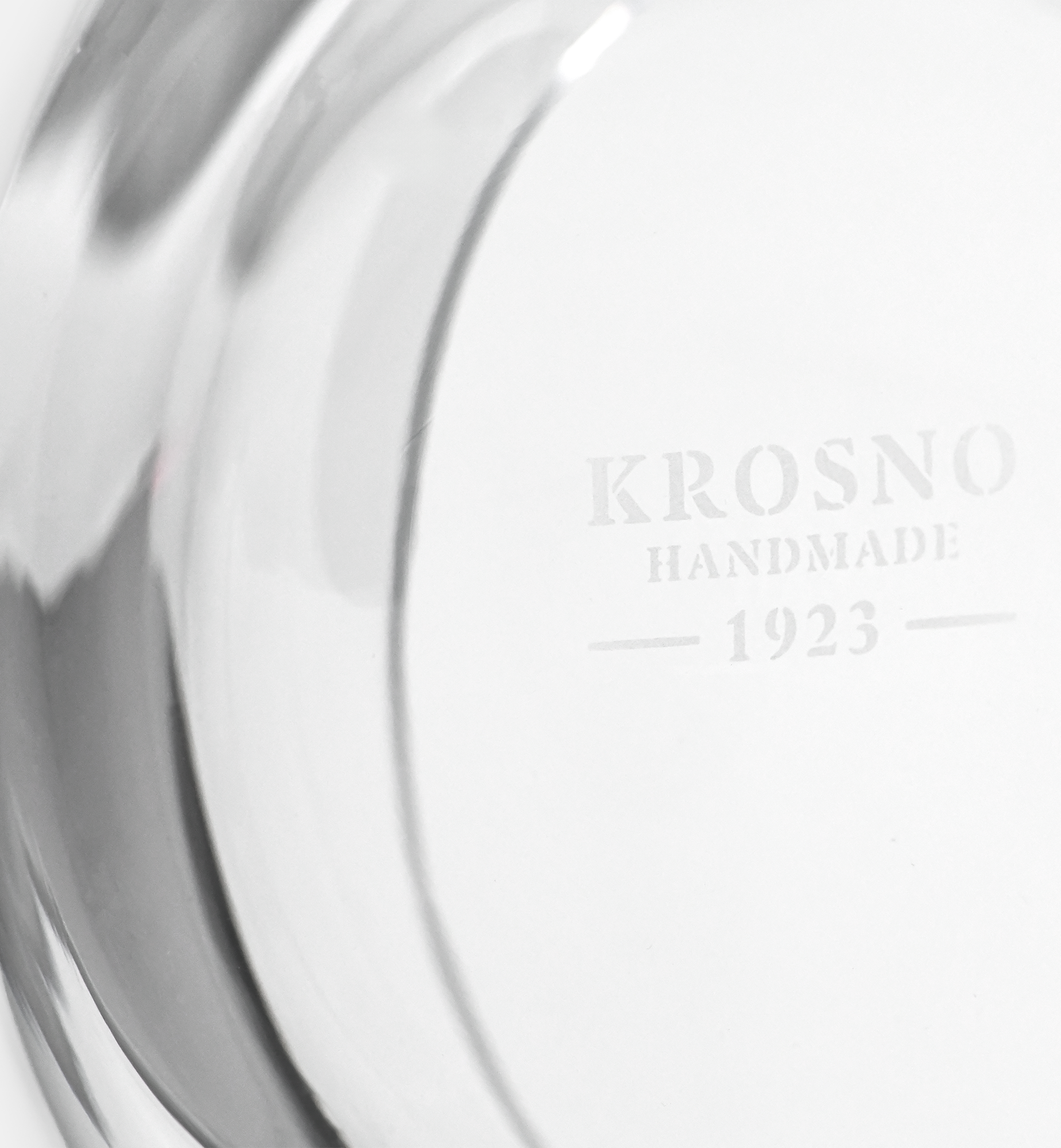 krosno-flow-saladier-bol-cristal-20-cm-transparent image 6