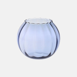 krosno-ribbed-sphere-vase-boule-15-5-cm-bronze image 3