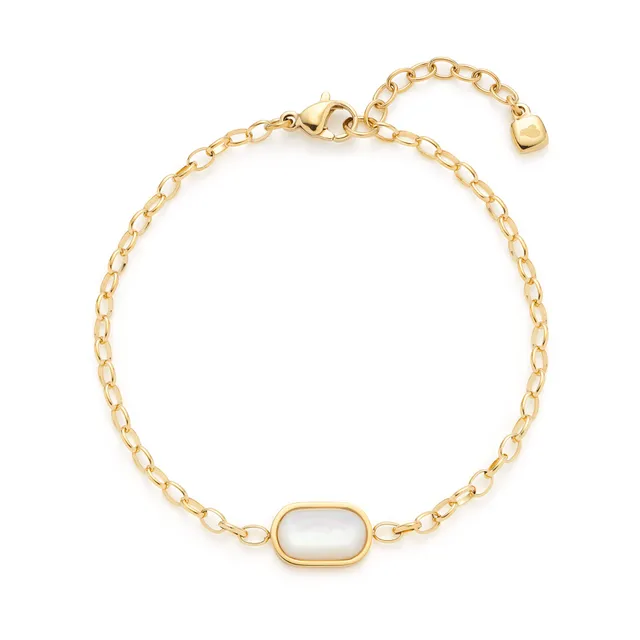 leonardo-tally-ciao-bracelet-dor-nacre image 1