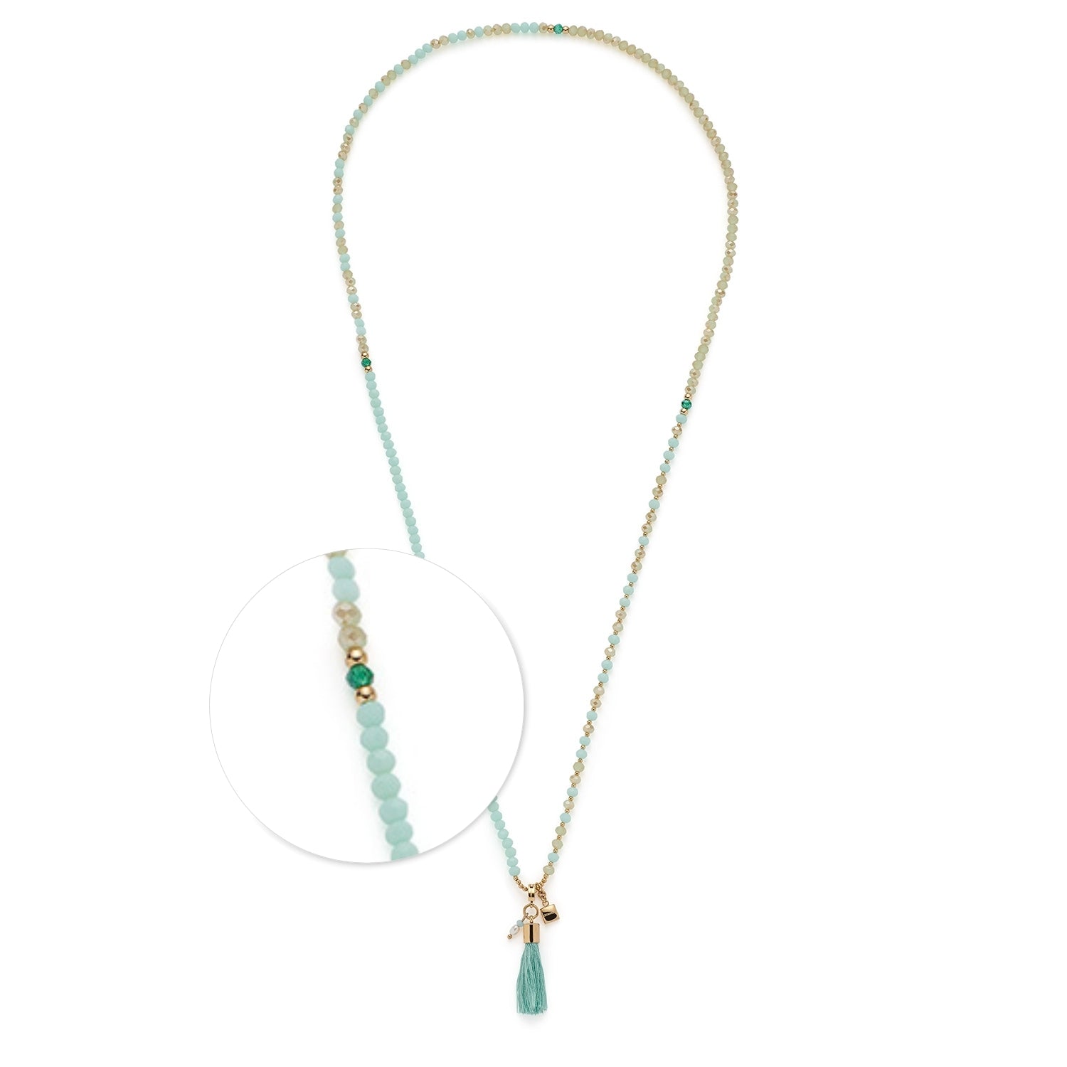 leonardo-donna-80-cm-collier-perles-turquoise-t-dor image 1