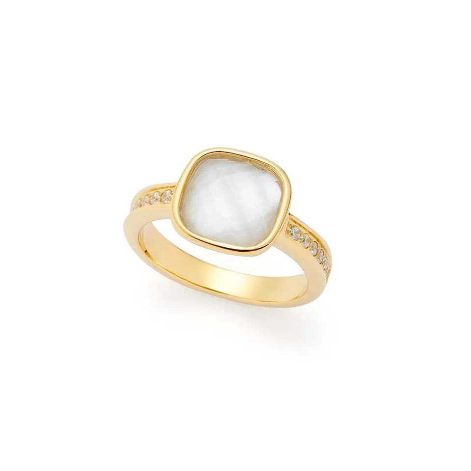 leonardo-virginia-bague-taille-17-dor-e-pierre-nacr-e image 1