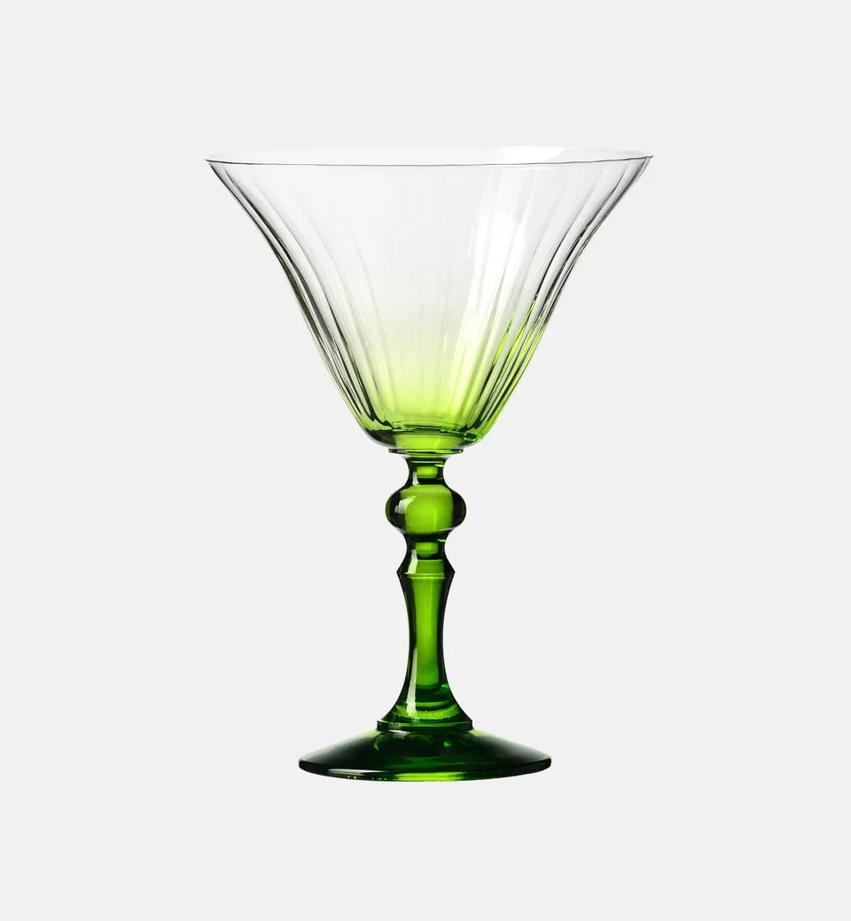 krosno-bubble-verre-martini-vert-170-ml image 1