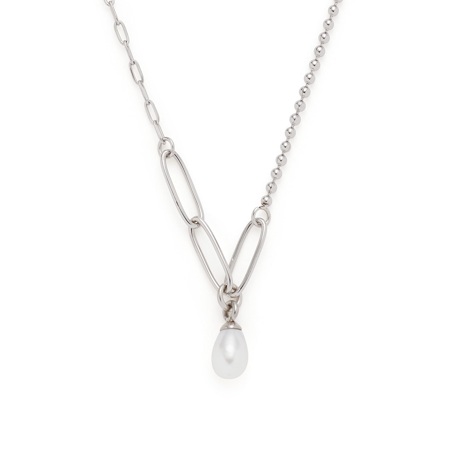 leonardo-peggy-collier-perle-blanche-42-cm-ciao image 2