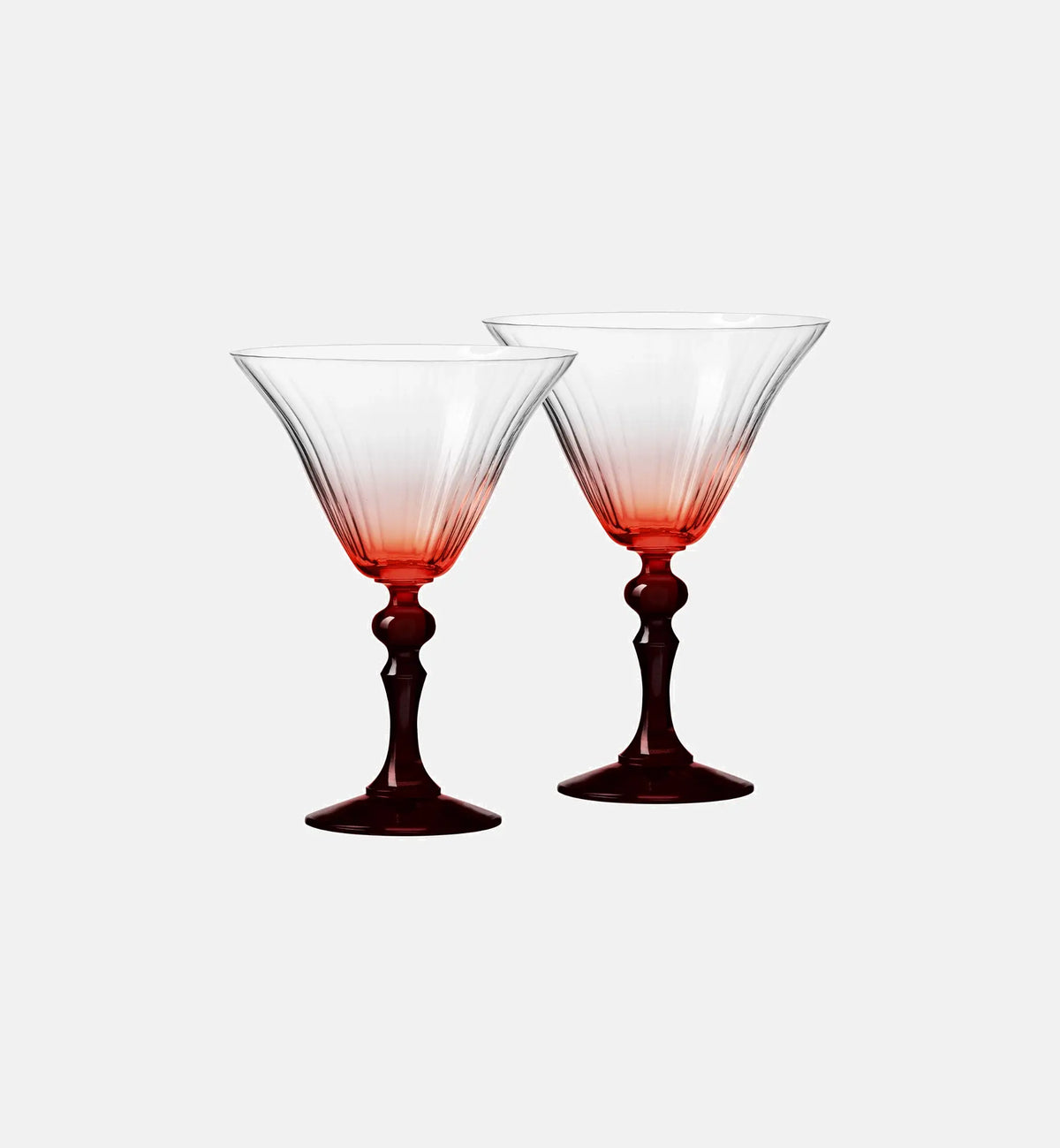 krosno-bubble-verre-martini-tige-rouge-170-ml image 2