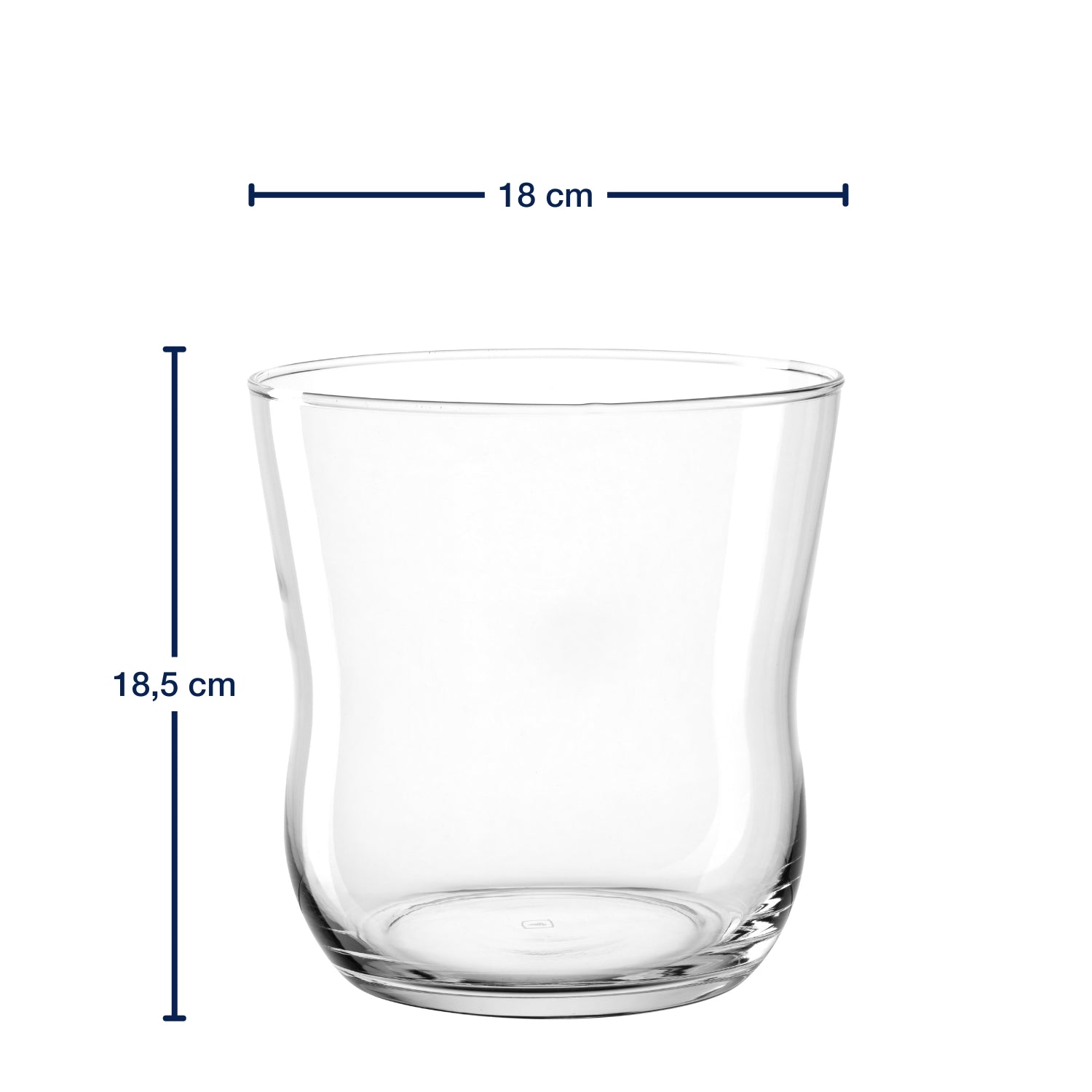 leonardo-vita-photophore-19-cm-verre-transparent image 2