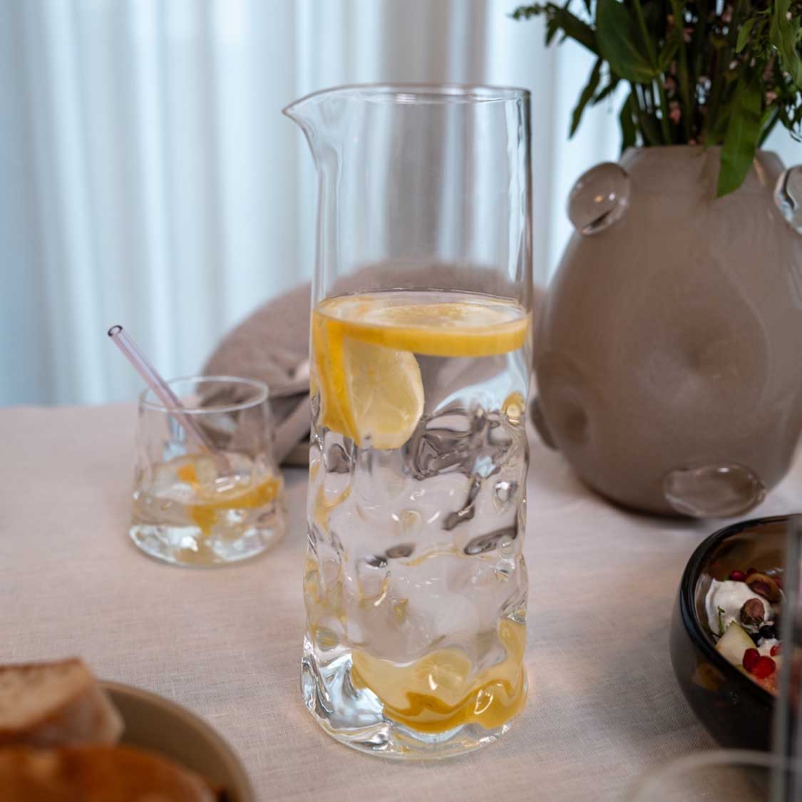 leonardo-sano-carafe-en-verre-1300-ml-transparent image 2