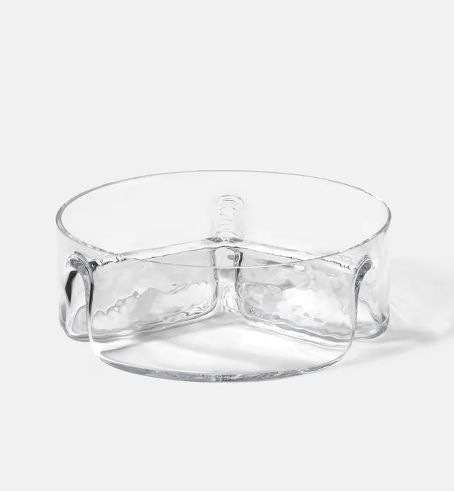 krosno-glamour-saladier-3-compartiments-24-cm-verre image 1