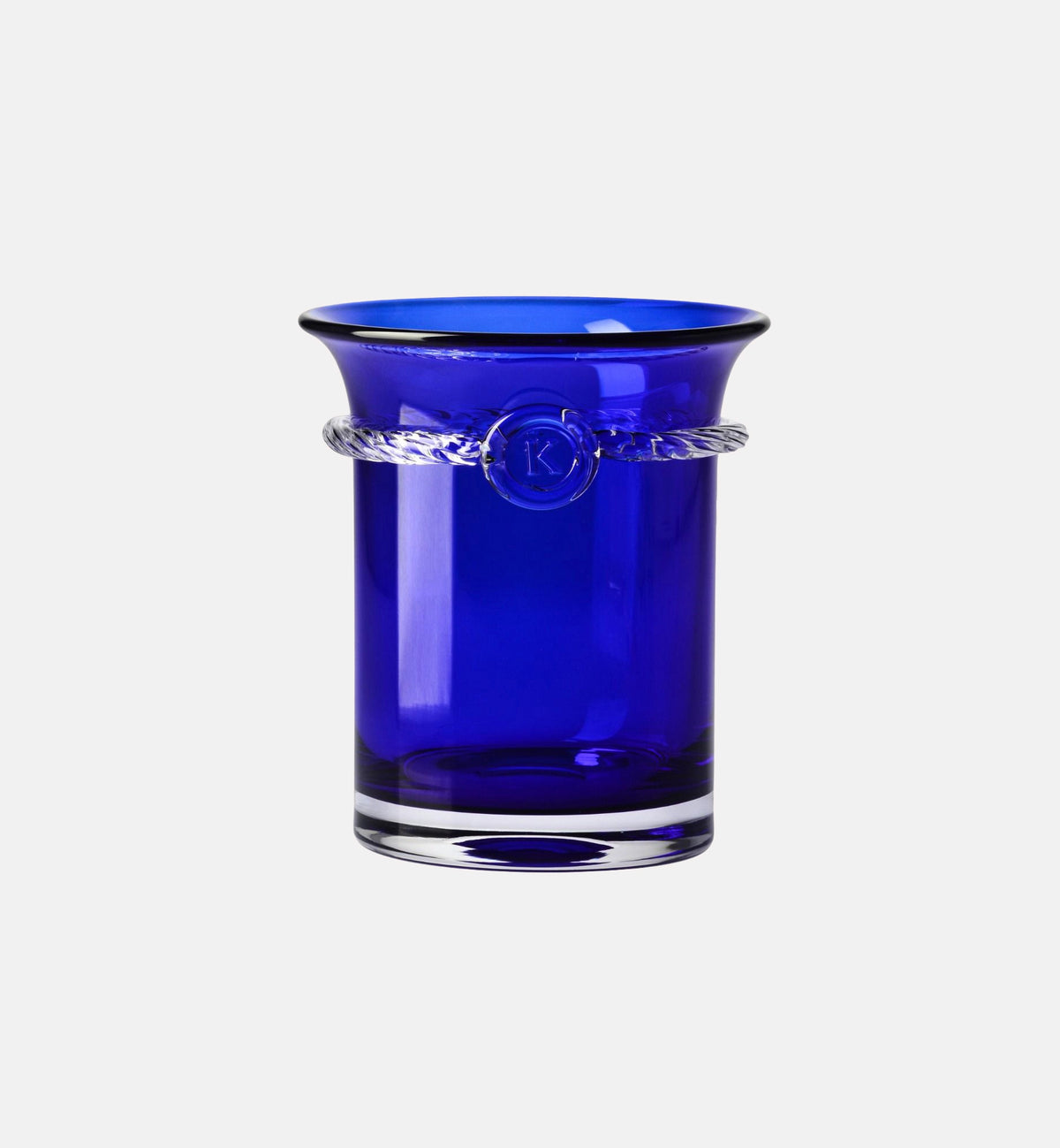 krosno-aurelia-seau-glace-cristal-cobalt-19-cm image 1