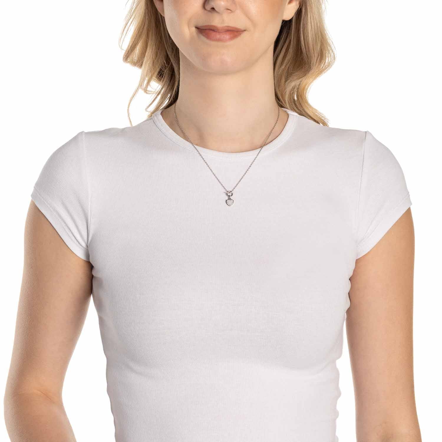 leonardo-noemi-42-cm-collier-coeur-zirconia image 4