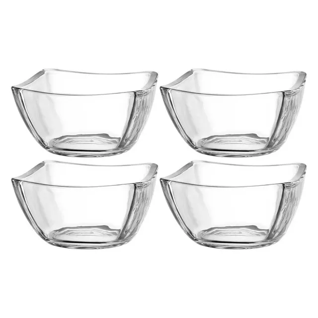 leonardo-piazza-coupelle-12-cm-lot-4-verre-carr-transparent image 1