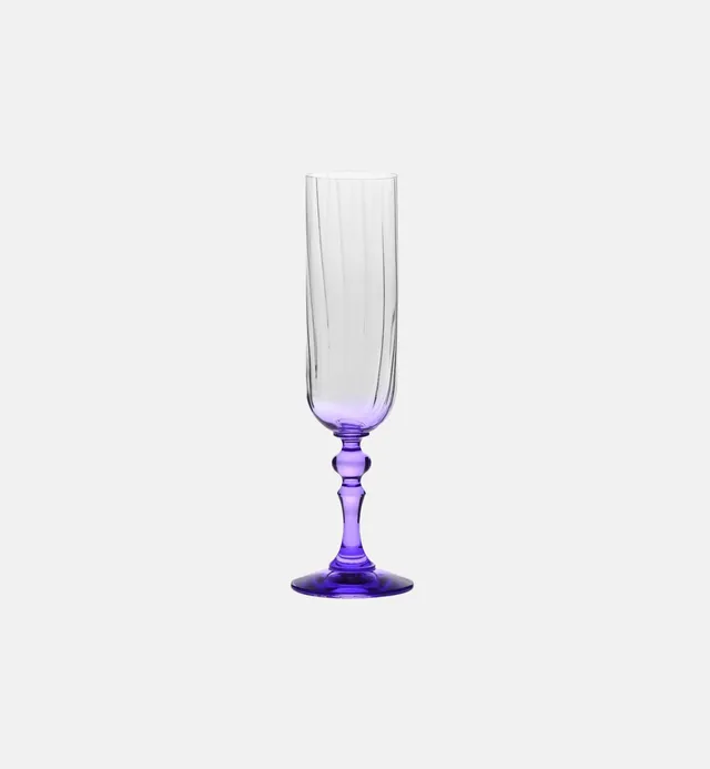 krosno-bubble-fl-te-champagne-pied-violet-200-ml image 1