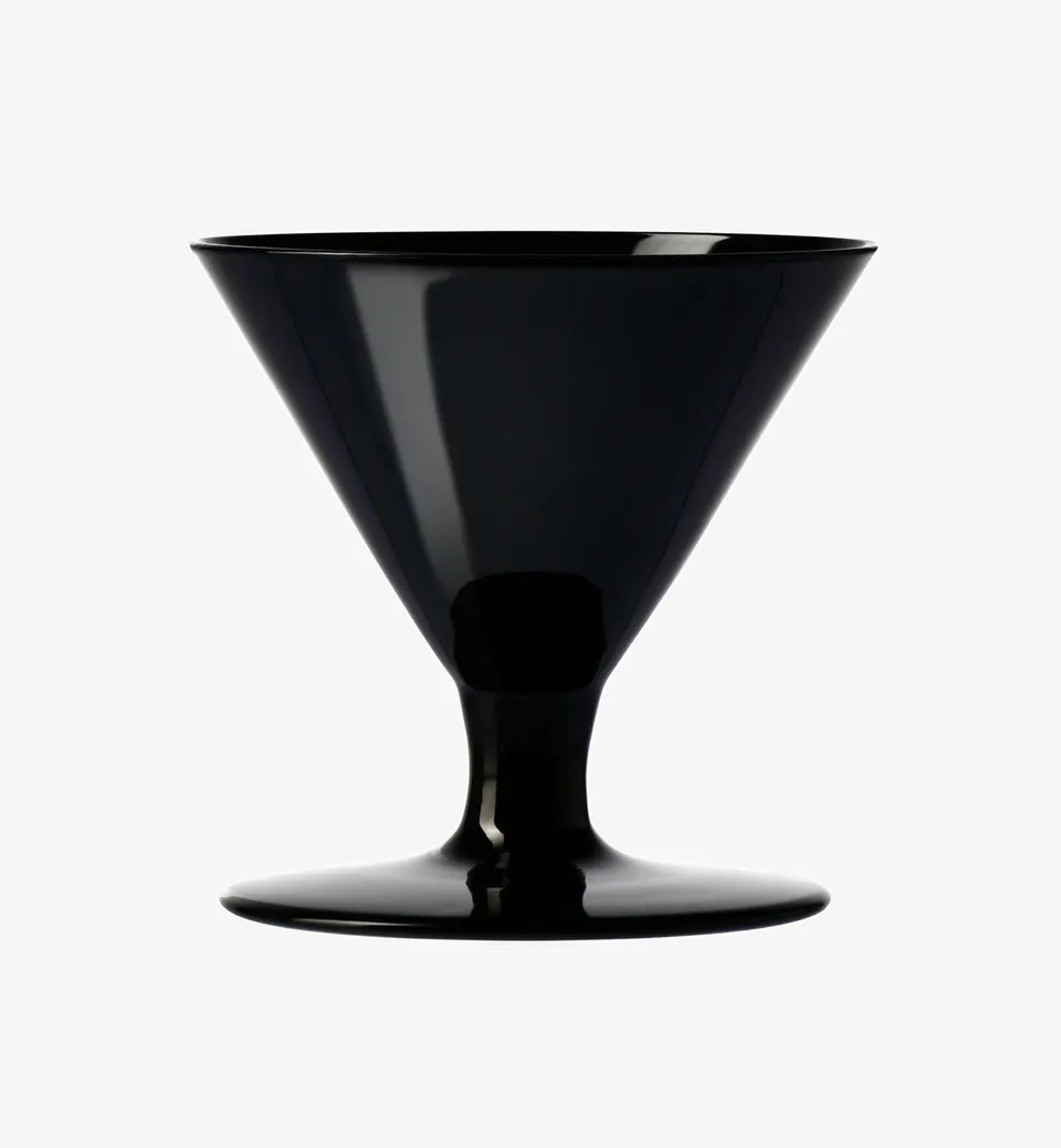 krosno-martini-60-black-coupelle-verre-60-ml-noire-cristal image 1