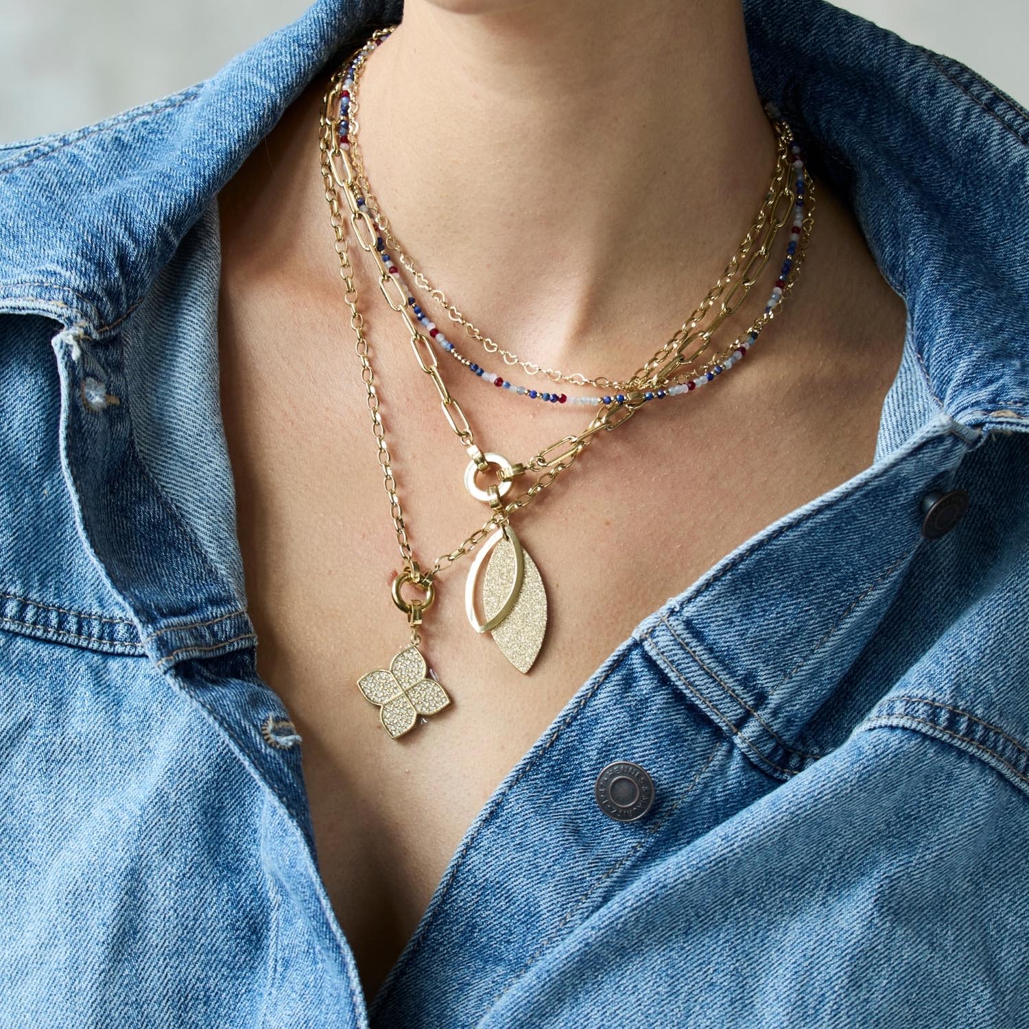 leonardo-july-42-cm-ciao-collier-c-ur-dor image 6