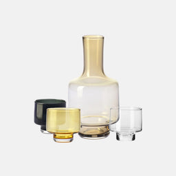 krosno-mother-earth-verre-eau-ambre-4-pi-ces-cristal image 7