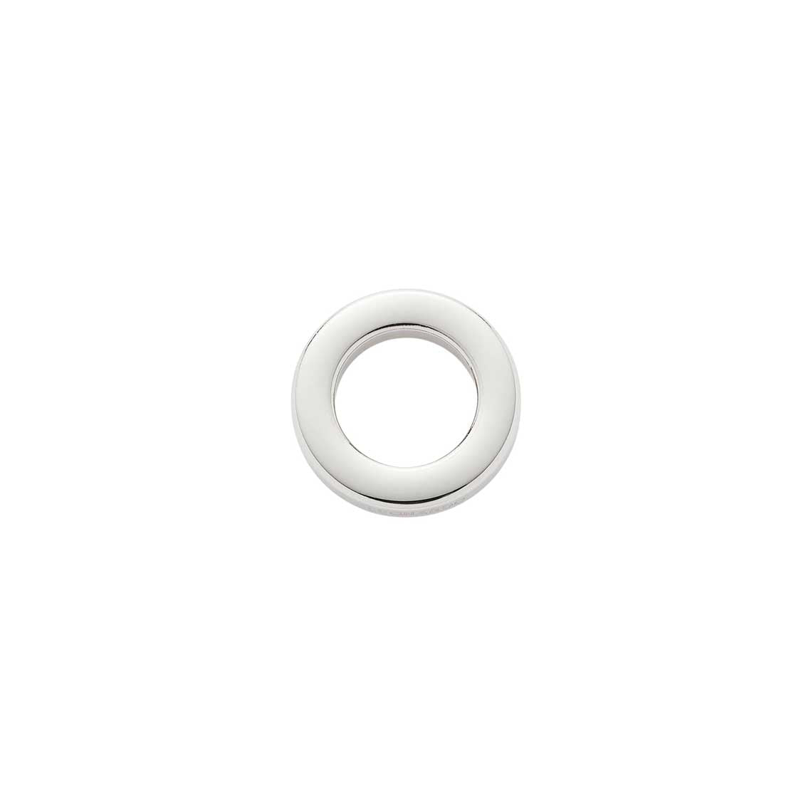 leonardo-bague-acier-inoxydable-plate-petite-argent image 1
