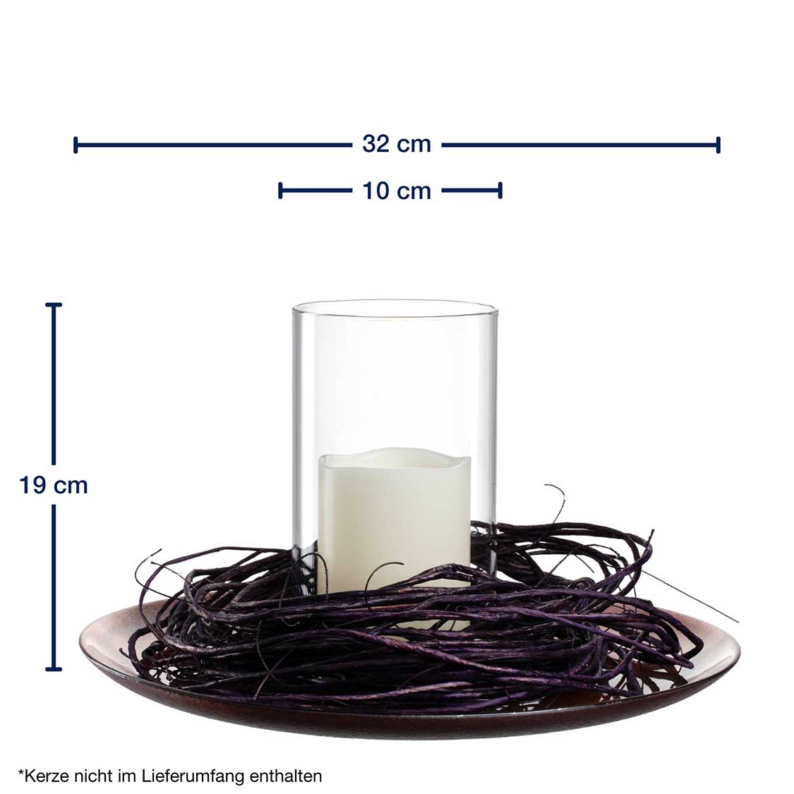 leonardo-poesia-set-d-co-3-pi-ces-coupelle-rose-gris image 3