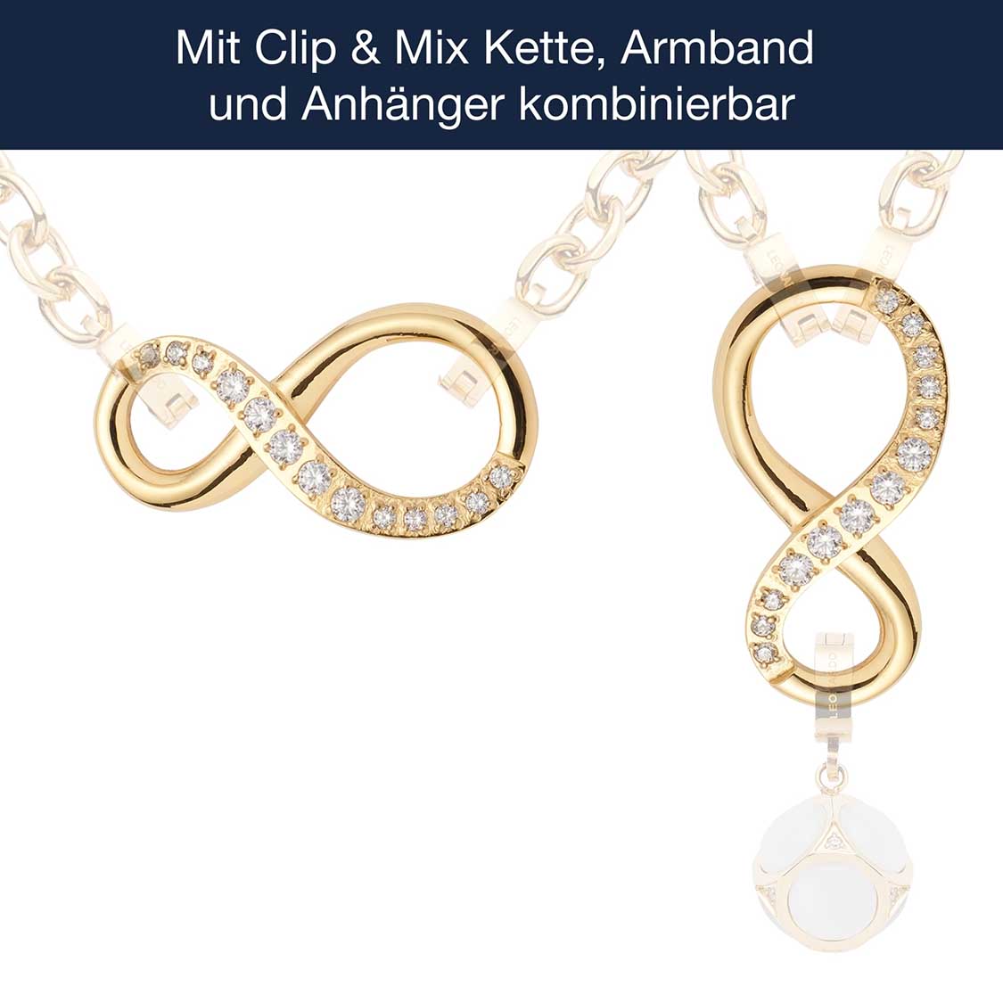 leonardo-clip-mix-senta-clip-dor-acier-zirconia image 5