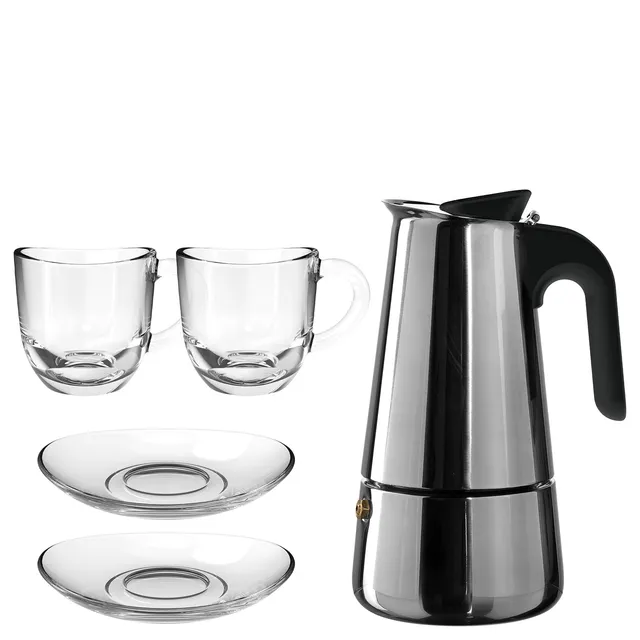 leonardo-limited-service-espresso-5-pi-ces-argent image 1