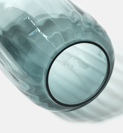 krosno-ballerina-vase-aquamarine-40-cm-cristal-fait-main image 4