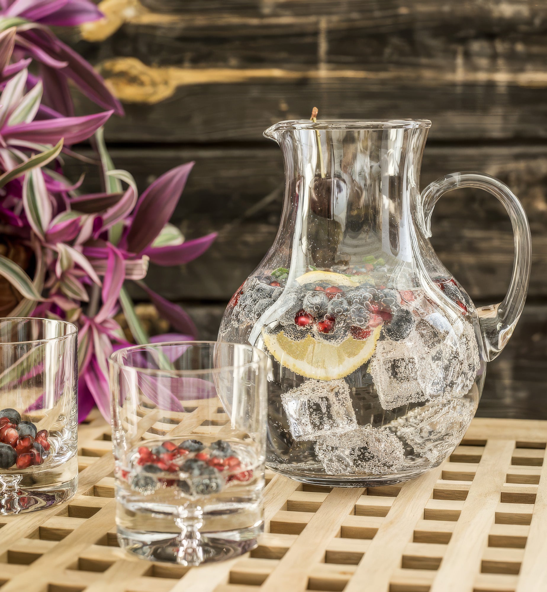 krosno-harmony-carafe-en-verre-1800-ml-pichet-bec-verseur image 3