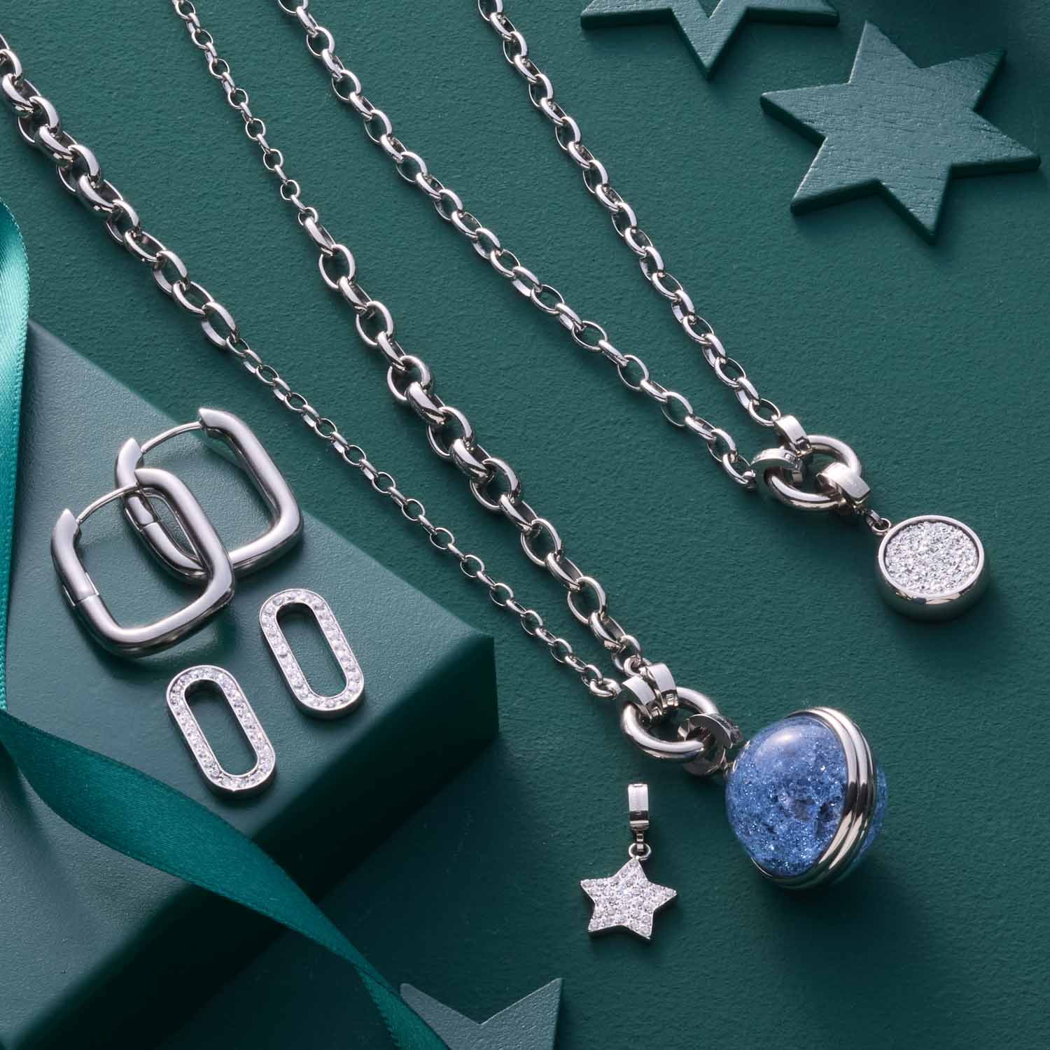 leonardo-tomke-clip-mix-collier-50-cm-argent image 6