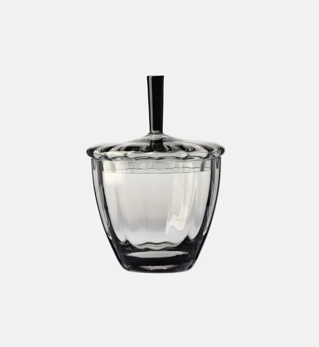 krosno-ballerina-sucrier-cristal-aigue-marine-15-4-cm image 1