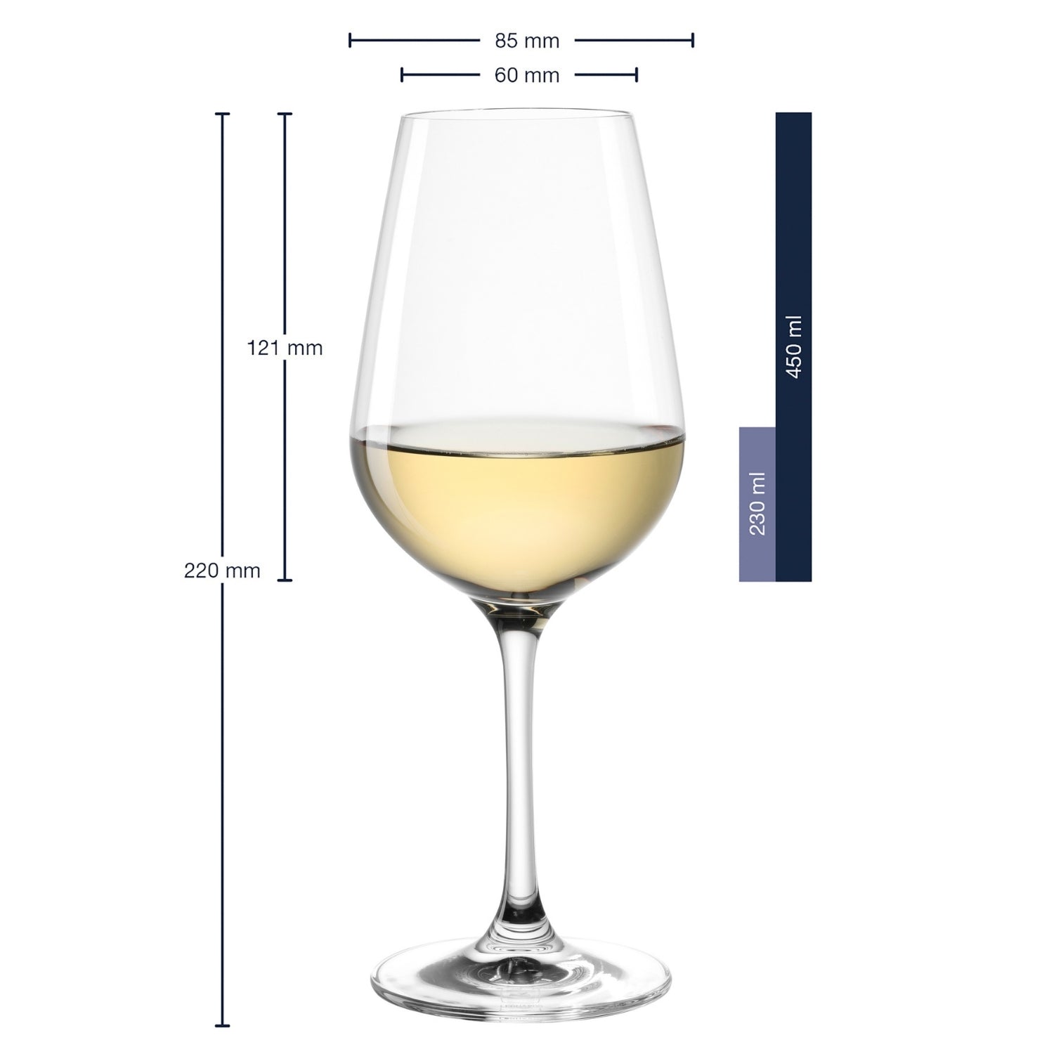leonardo-tivoli-verre-vin-blanc-450-ml-lot-6-teqton image 2