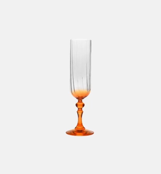 krosno-bubble-fl-te-champagne-pied-orange-200-ml image 1