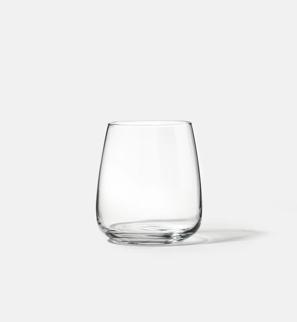 krosno-modern-verre-eau-470-ml-bas-transparent image 1