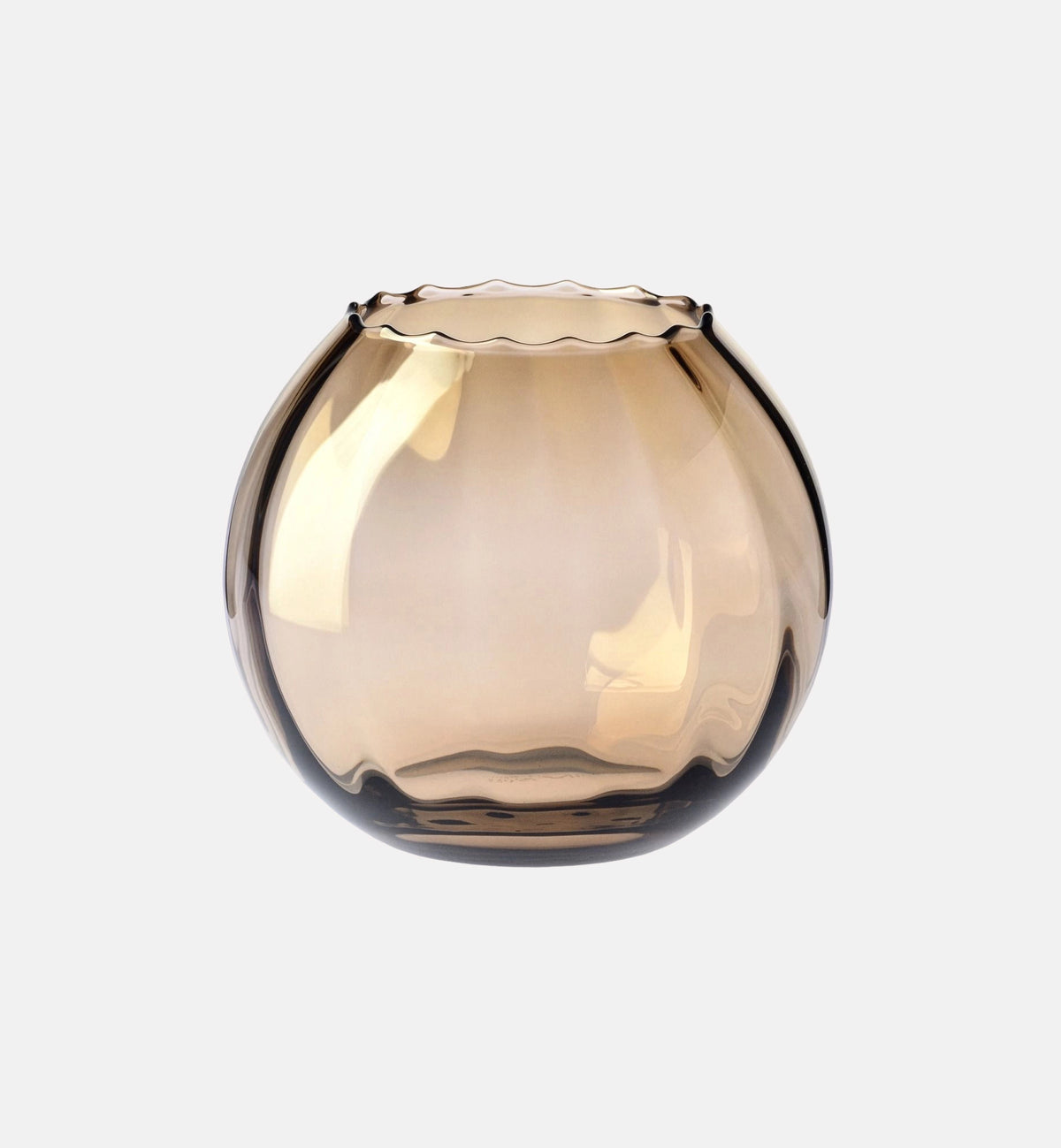 krosno-vase-verre-quartz-fum-15-5-cm-stri-2 image 1