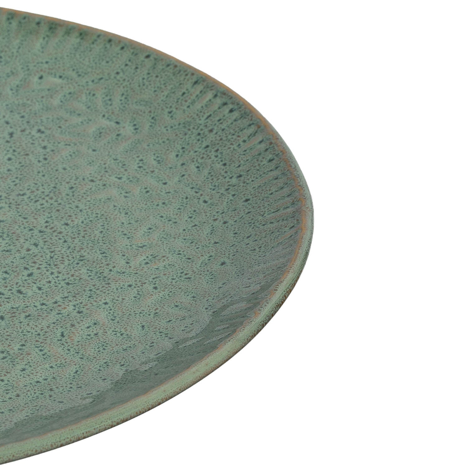 leonardo-matera-assiette-c-ramique-32-cm-verte image 3