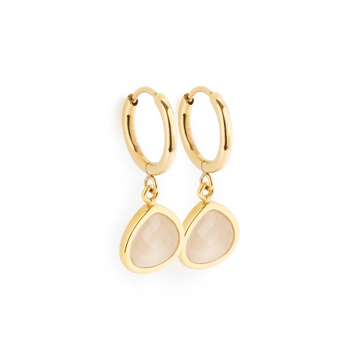 leonardo-indra-boucles-cr-oles-or-pierre-bleue image 1