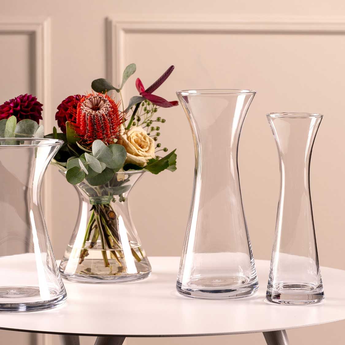 leonardo-gia-vase-verre-transparent-28-cm-fait-main image 8