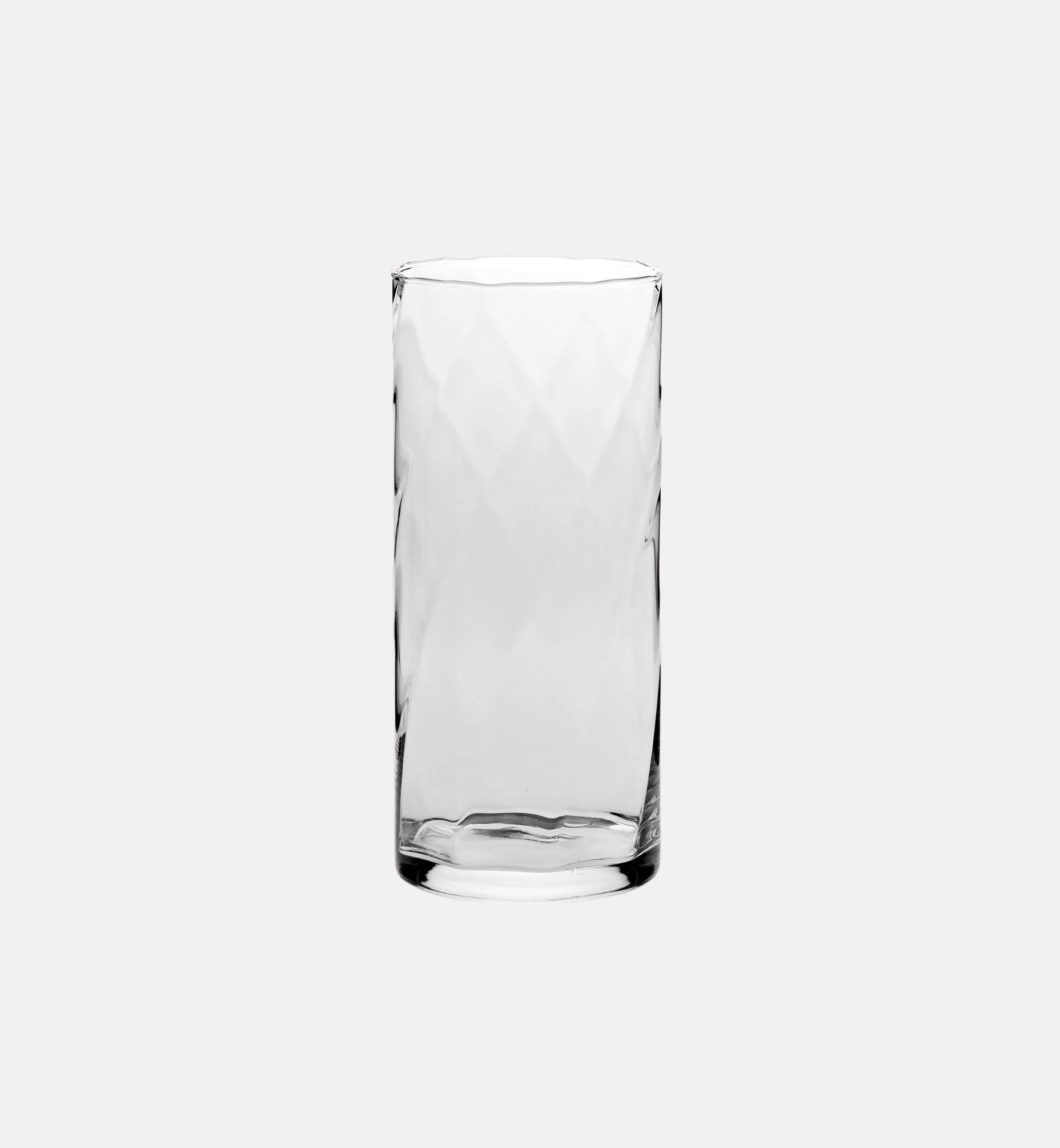 krosno-home-25-cm-vase-fleurs-en-verre-stri image 1