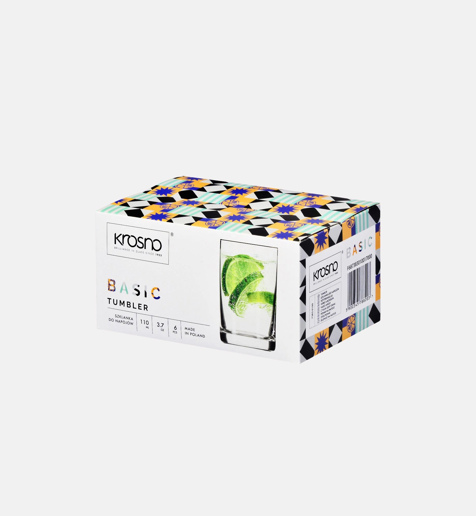 krosno-literatki-verre-shot-110-ml-transparent image 2