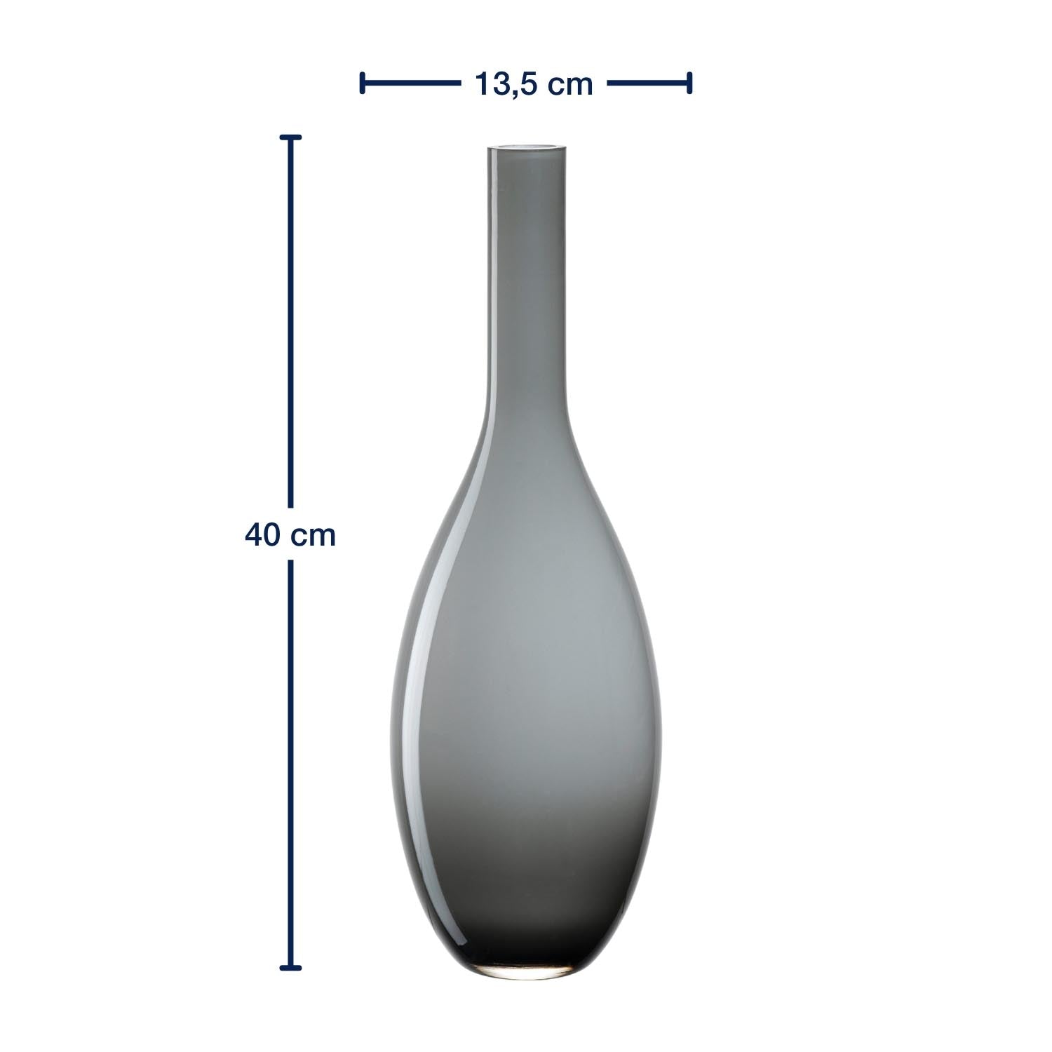 leonardo-beauty-vase-verre-gris-39-cm-bouche image 3