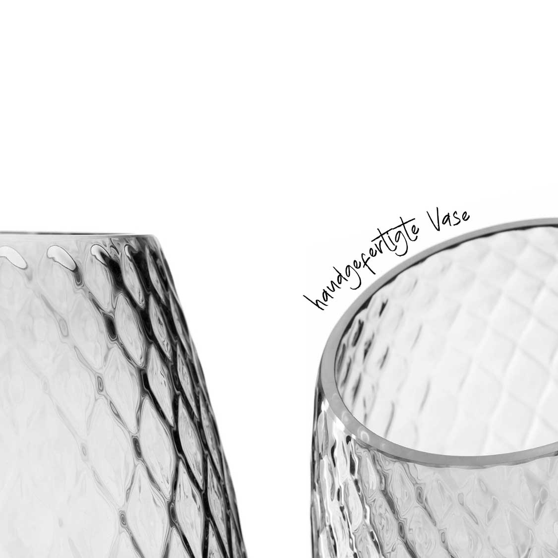 leonardo-giulia-photophore-verre-gris-20-cm-fait-main image 4
