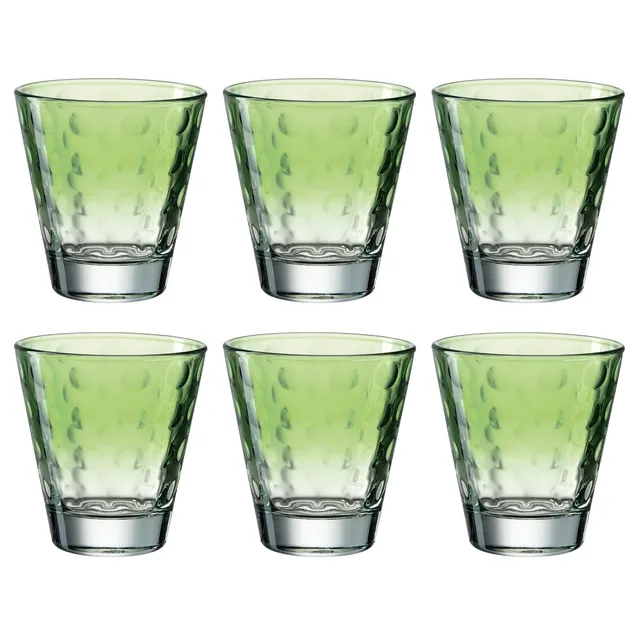 leonardo-optic-verre-eau-215-ml-vert-clair-lot-de-6 image 1