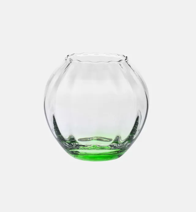 krosno-bougeoir-vert-meraude-11-4-cm-verre image 1