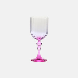 krosno-bubble-verre-vin-300-ml-pied-bleu-marine-ombr image 6