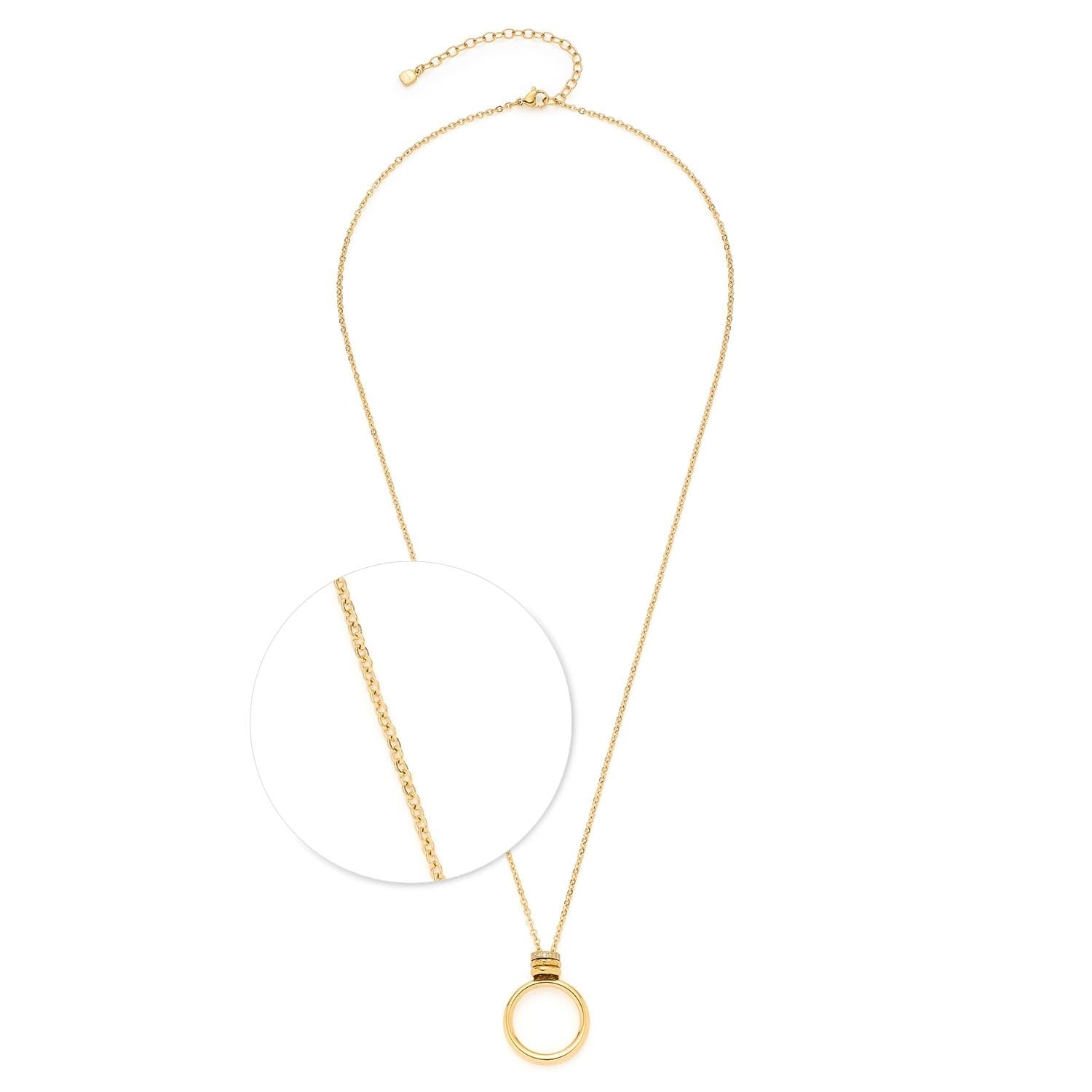 leonardo-clip-mix-vera-collier-60-cm-dor-anneau image 1