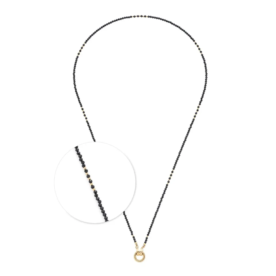 leonardo-clip-mix-pippa-70-cm-collier-noir-perles-de-cristal image 1