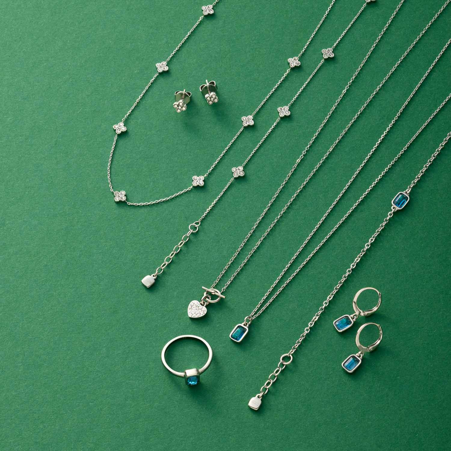 leonardo-noemi-42-cm-collier-coeur-zirconia image 6