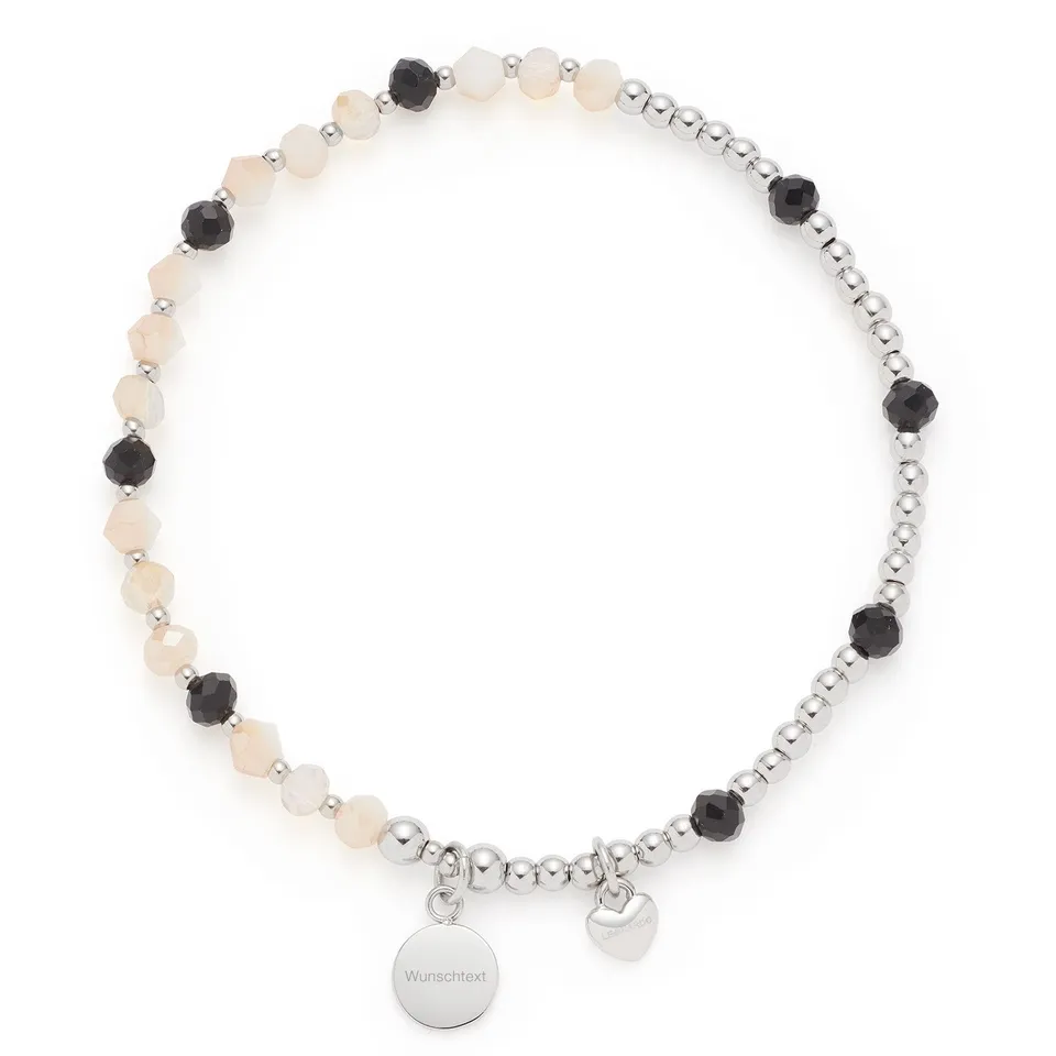 leonardo-liora-bracelet-you-me-noir-gravure image 1